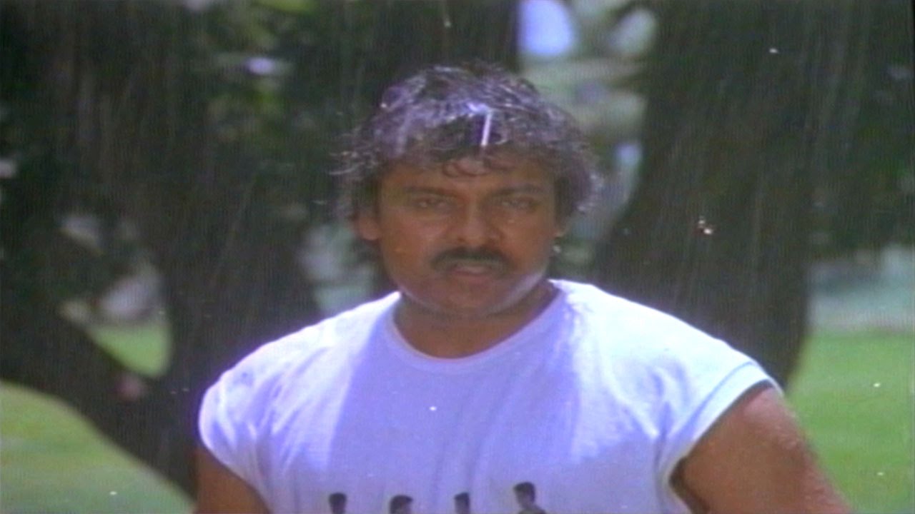 Raja Vikramarka Movie || Chiranjeevi Best Action Scene || Chiranjeevi,Amala,Radhika