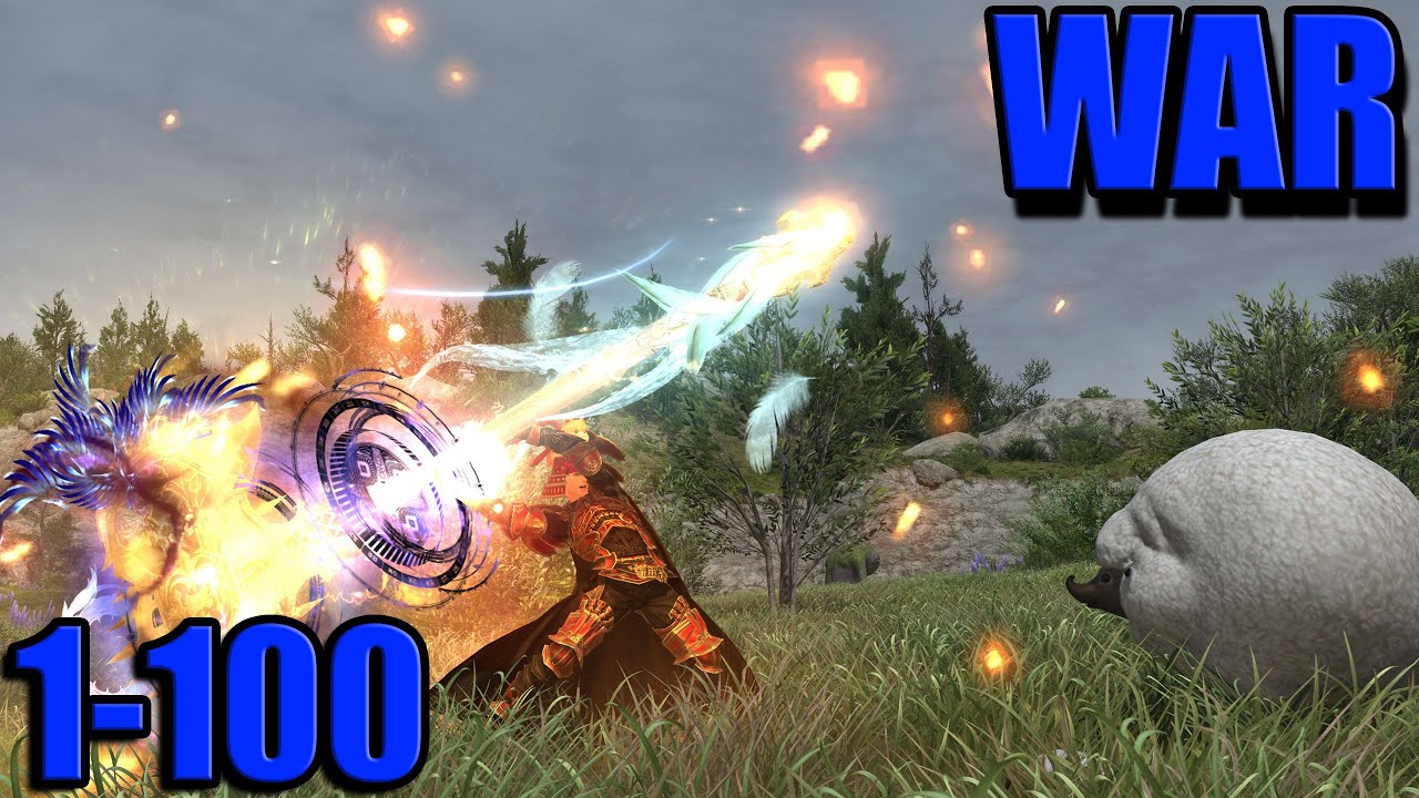 FFXIV: Dawntrail Marauder/Warrior 1 to 100 Leveling Skills Guide
