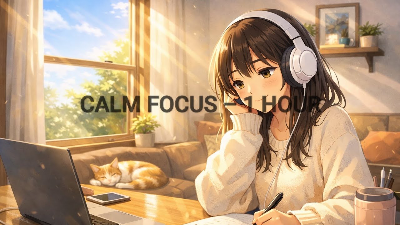 Episode 1 | 1 Hour Calm Study Session ☀️ Peaceful Morning Ambience for Deep Focus