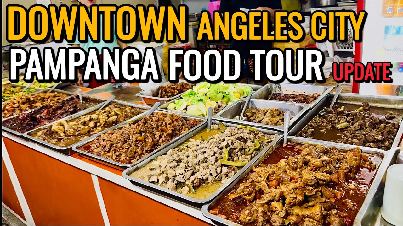STREET FOOD PHILIPPINES in DOWNTOWN Angeles City 🇵🇭 | Amazing Filipino Local Foods in Pampanga!