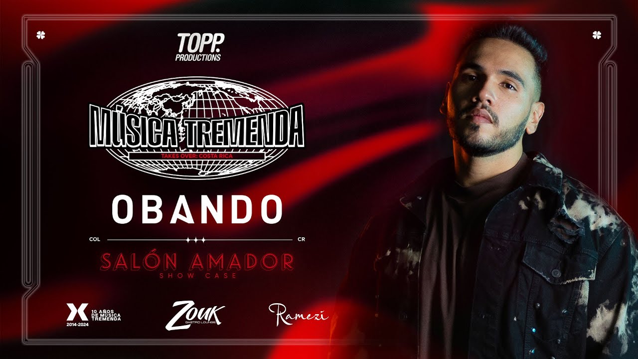 TOPP PRODUCTIONS | SALÓN AMADOR SHOW CASE | OBANDO | SET 10 | (San José - Costa Rica)