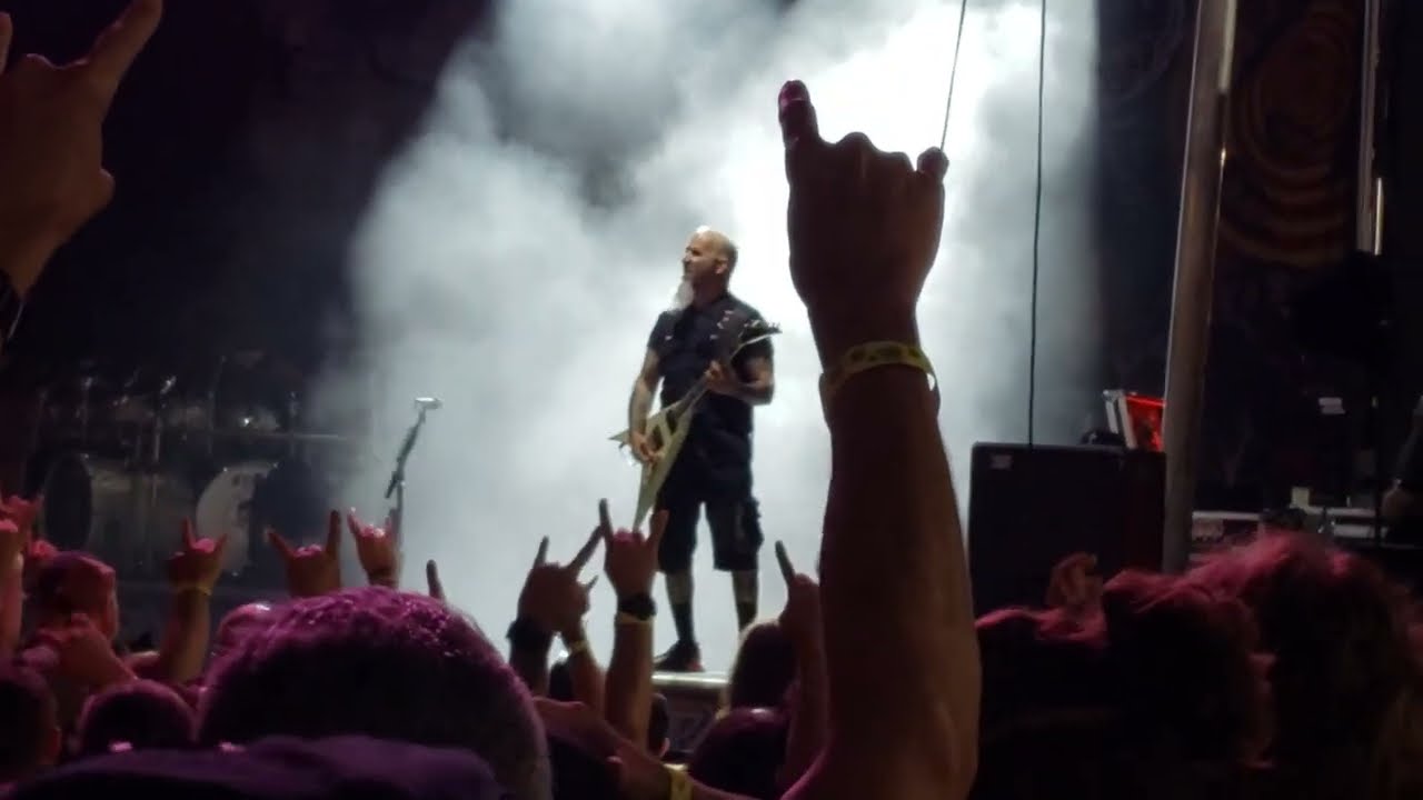 Anthrax live - Celebrity Intro + Among + Mosh - Tattoo the Earth - Worcester Palladium - 8/27/22