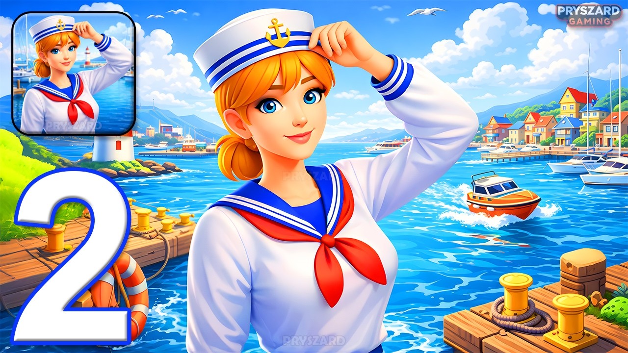 Harbor Life Idle - Gameplay Walkthrough Part 2 - New Ships Unlocked (iOS, Android)