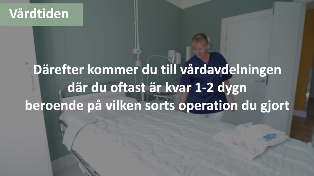 Inför din operation på Ryggkirurgiskt Centrum (RKC)
