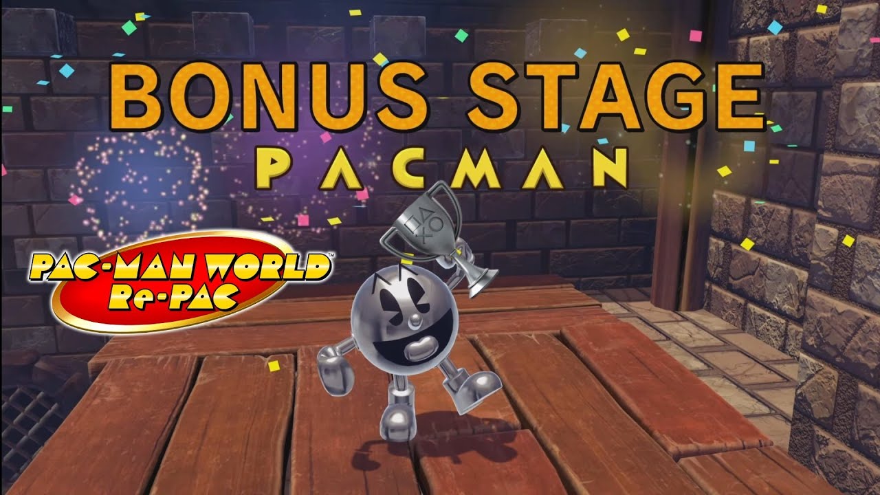 PAC-MAN World Re-Pac - Bonus Stage Master Trophy Guide - ALL BONUS STAGES