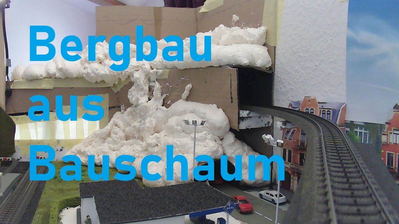 Bergbau aus BAUSCHAUM Modelleisenbahn H0