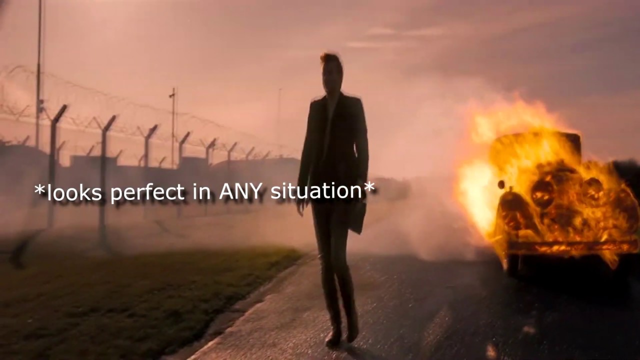 Crowley being a TOP MODEL  for 1 and half minutes