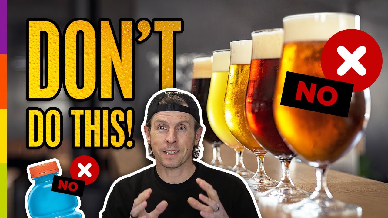 5 of the most common hydration mistakes that athletes make