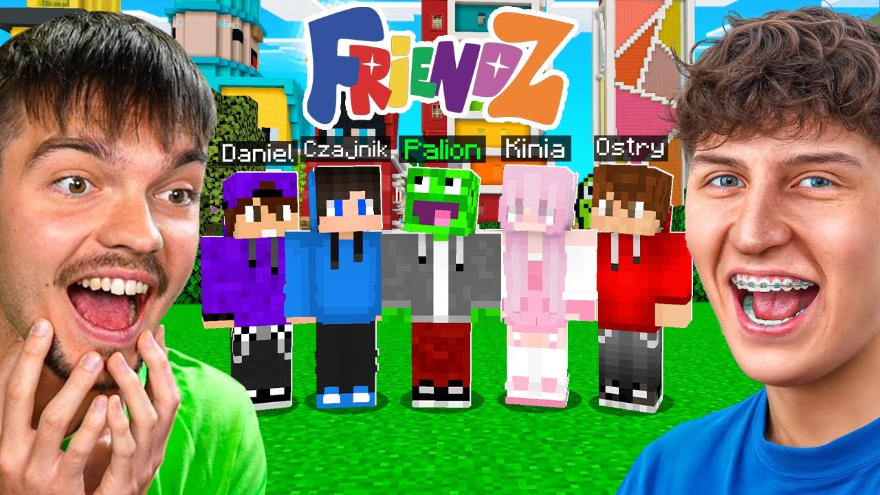 FRIENDZ DOŁĄCZYŁO na PALIONOWO w Minecraft!