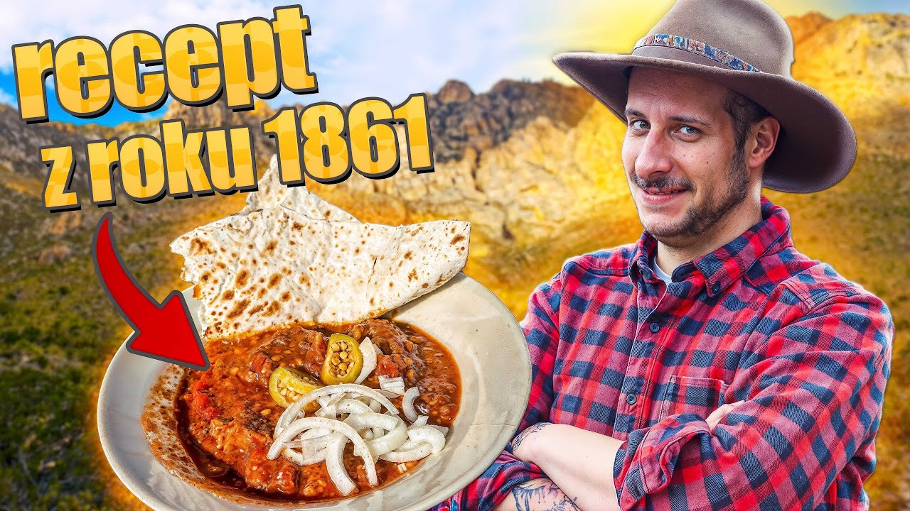 Tohle je recept na TEXASKÉ CHILLI z roku 1861! Objevuji divoký západ!
