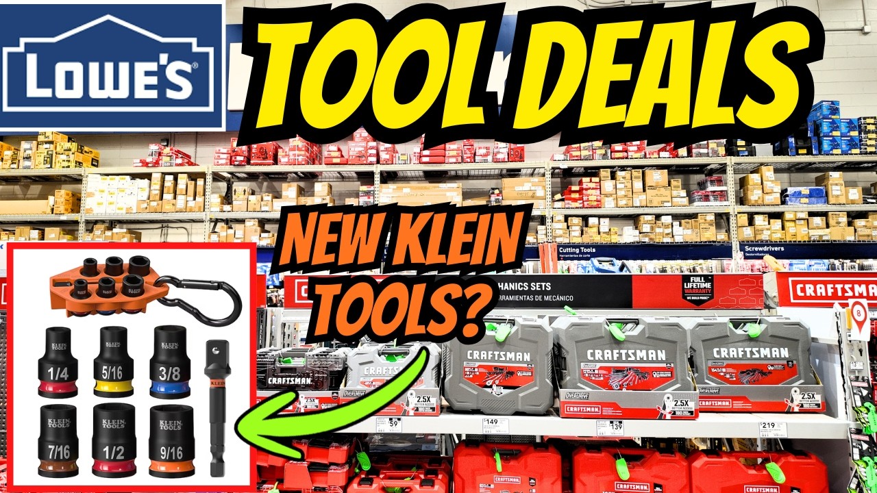 Lowe's Best Tool Deals Going Right Now