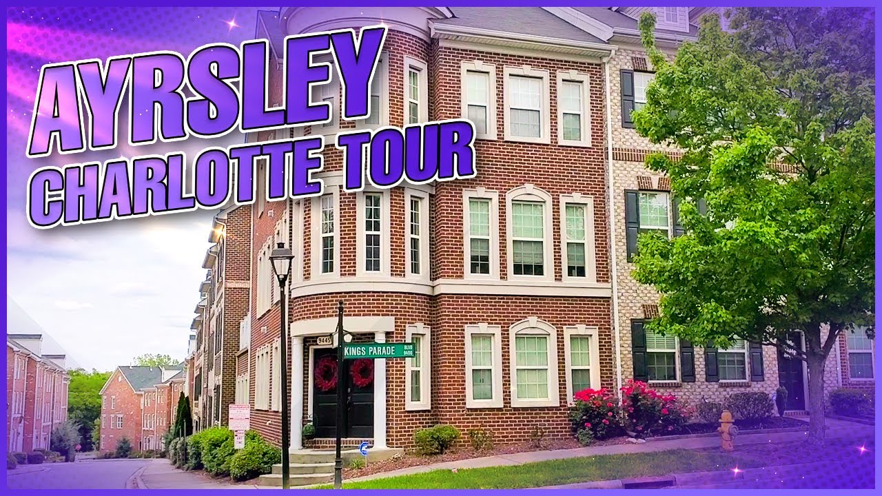 Ayrsley Neighborhood Tour | Charlotte, NC | Walkable & Convenient!!!