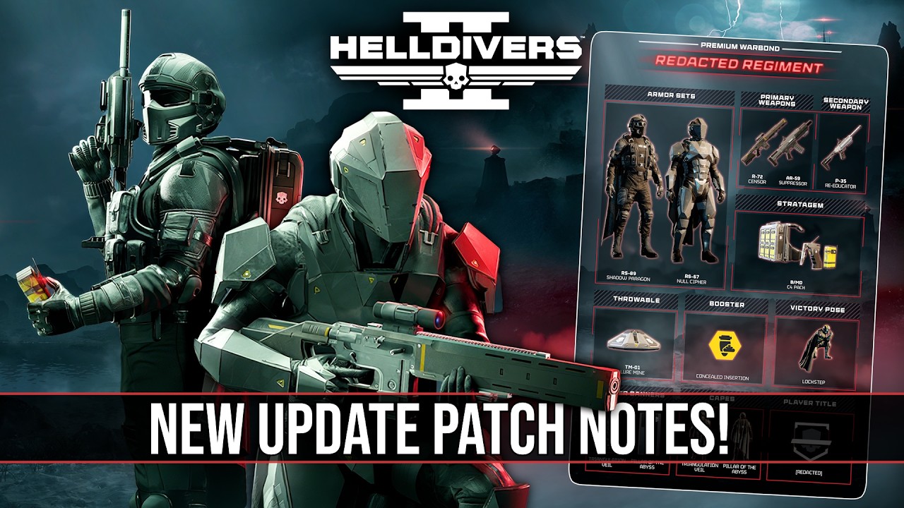 NEW Update Patch Notes | Suppressor Buffs, New Mission Types!