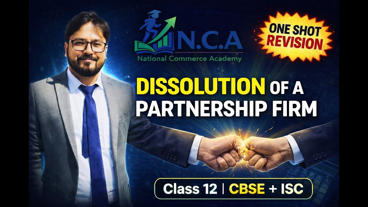 Dissolution of a Partnership firm (One-Shot)