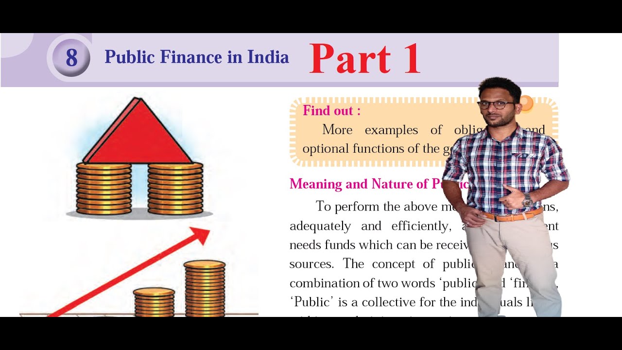 HSC Economics Chapter 8 Public Finance Of India || Function of Government || Introduction to PF