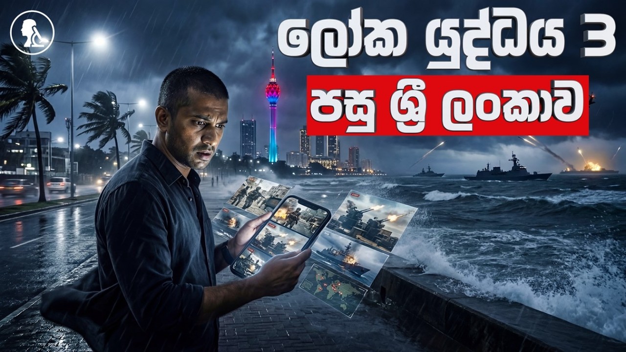 WW3: තුන්වන ලෝක යුද්ධය ආවොත් ලංකාවට මොකද වෙන්නේ? | What Will Happen to Sri Lanka? #🇱🇰