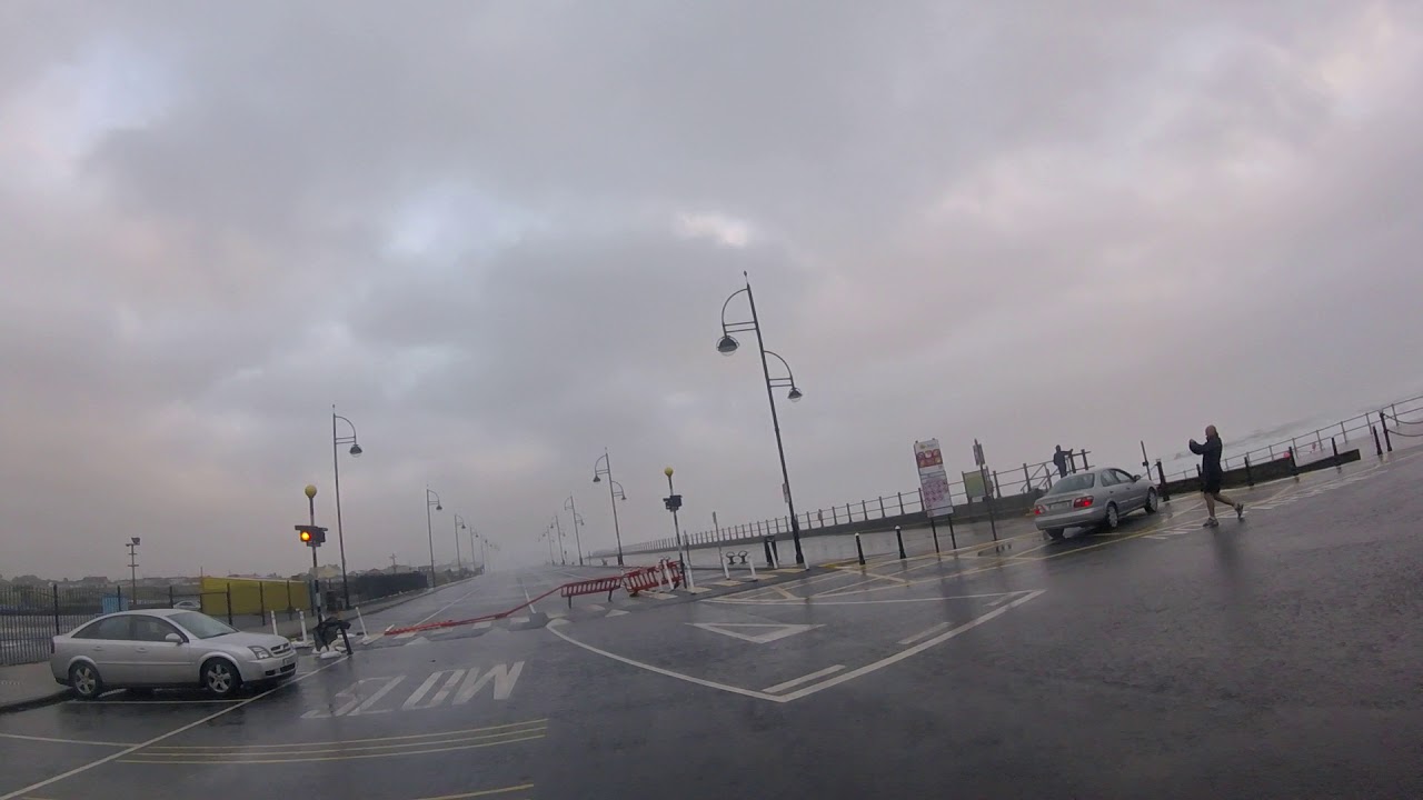 Hurricane Ophelia Seen In Tramore