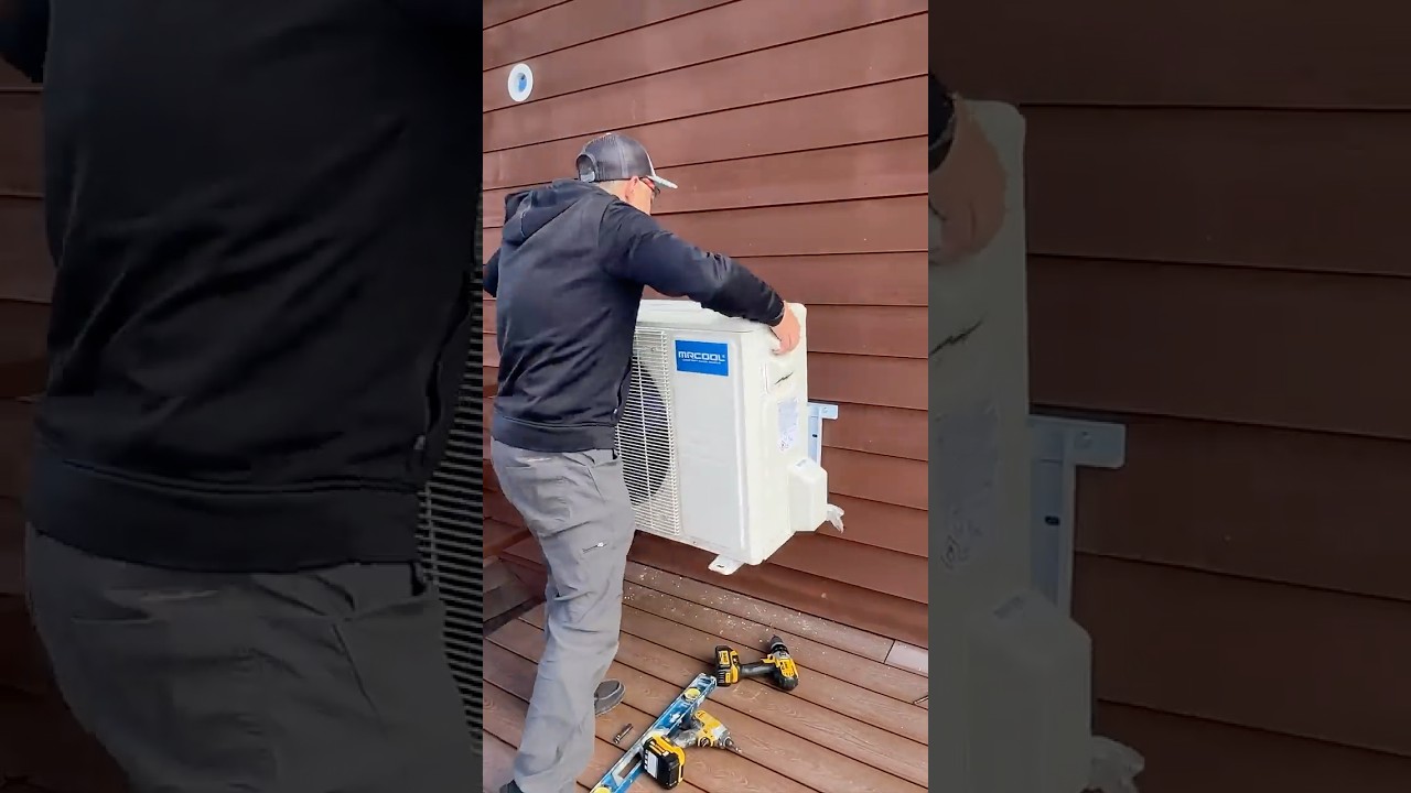 DIY Mini-Split Install in Under 90 Seconds!