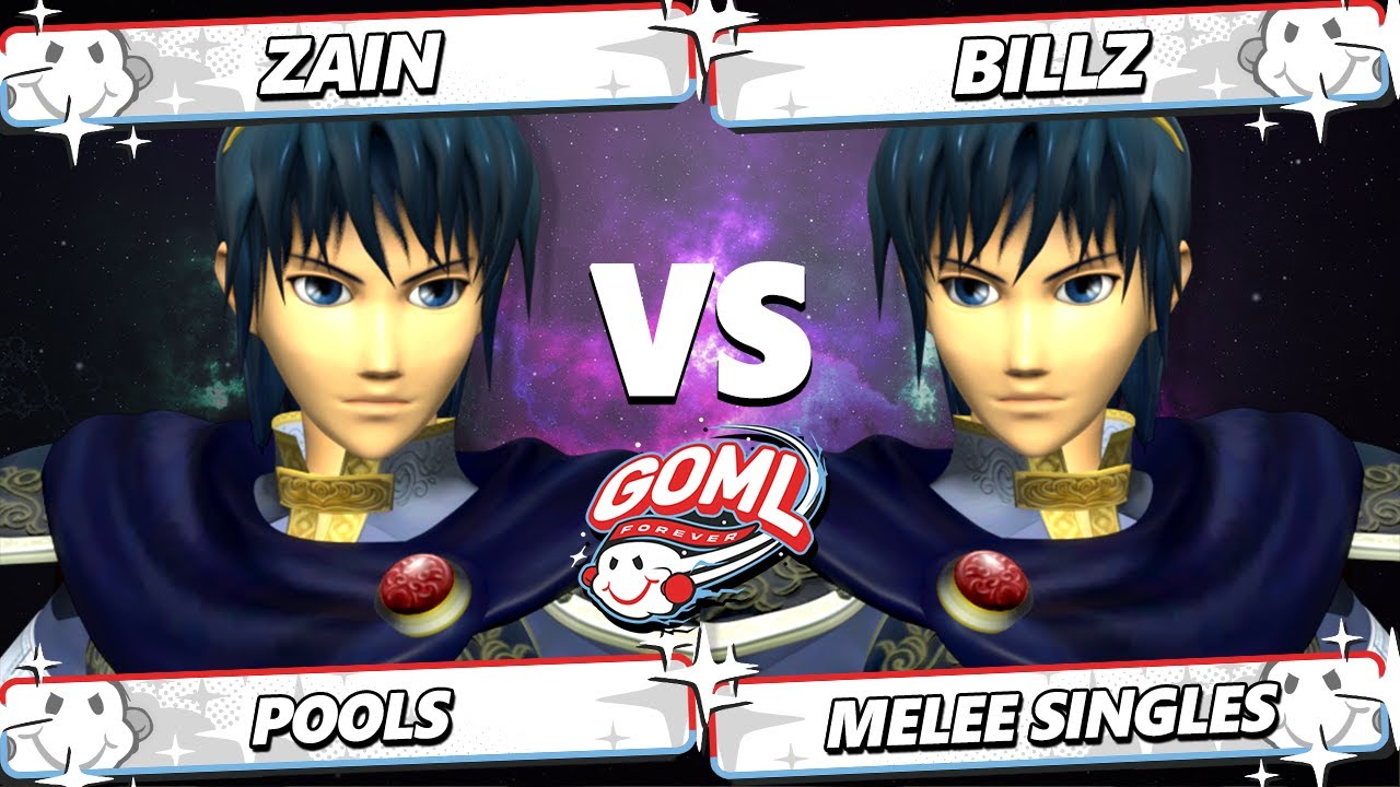 GOML 2025 - Billz (Marth) Vs. Zain (Marth) Smash Melee - SSBM