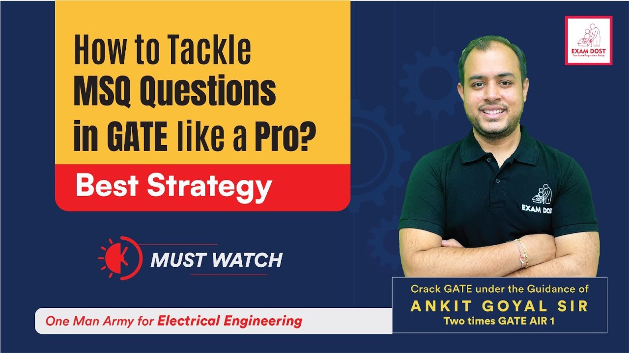 How to tackle MSQ questions in GATE like a pro?? 😎😎 | Best Strategy | GATE 2024 | Ankit Goyal