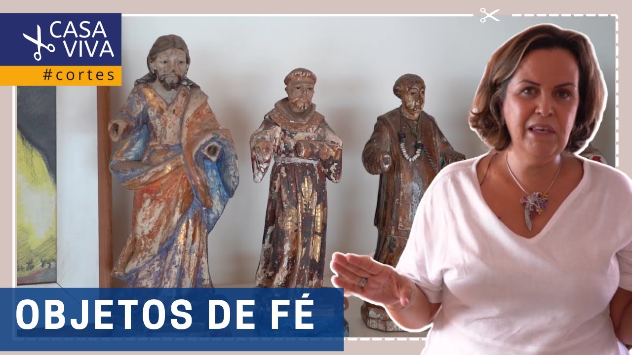 Minha pequena cole&ccedil;&atilde;o de santos e curiosidades