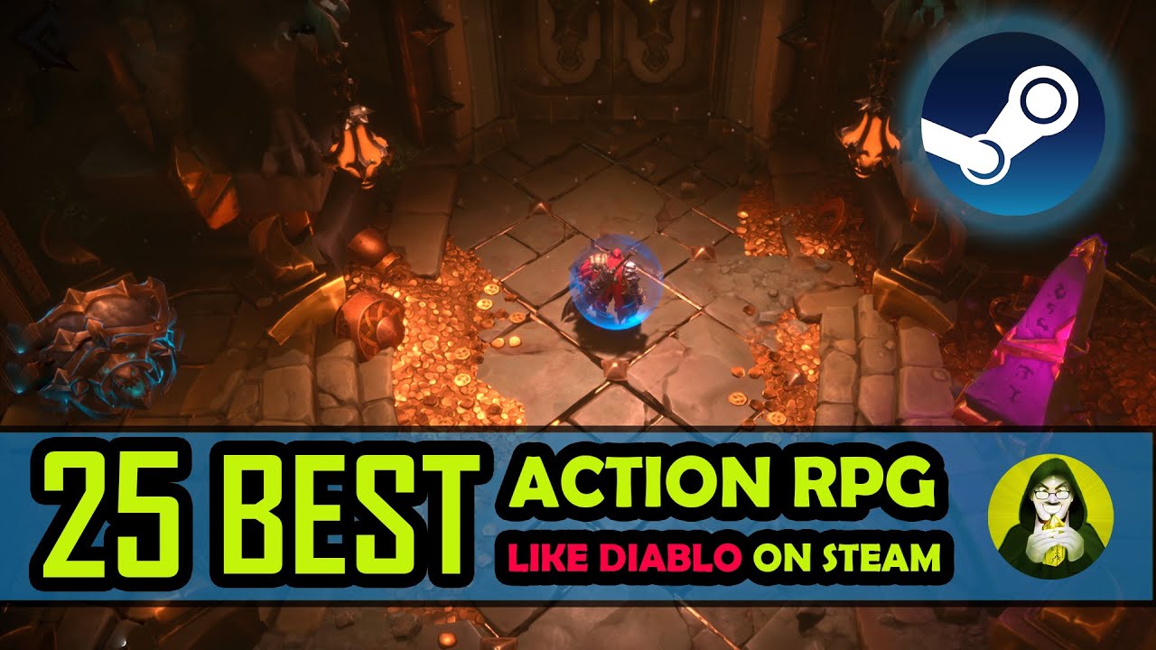 25 лучших экшен-RPG, похожих на Diablo! | ARPG с видом сверху и изометрическая | (Включая цены со...