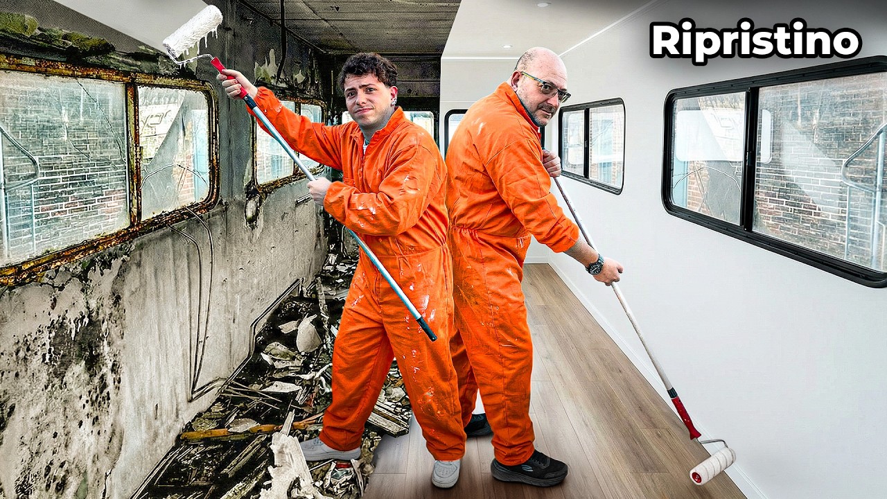IO E MIO PADRE TRASFORMIAMO IL NOSTRO CAMPER - EP.3