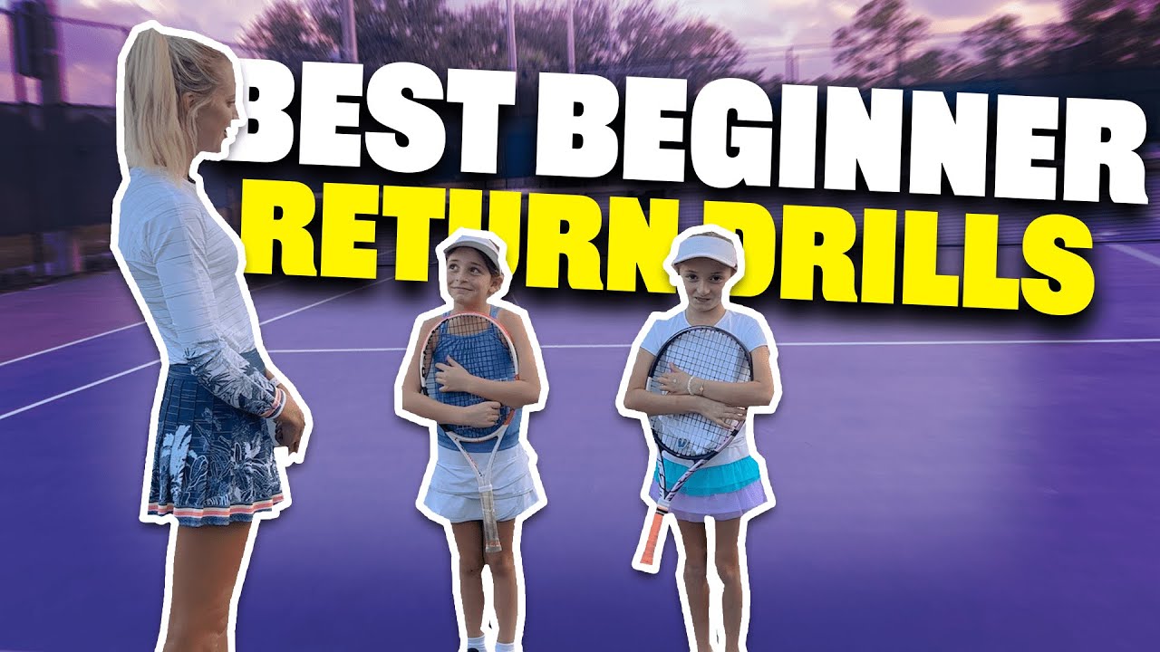 Best Drills for RETURN OF SERVE with Advanced Junior Players Under 10 | Tennis Lesson