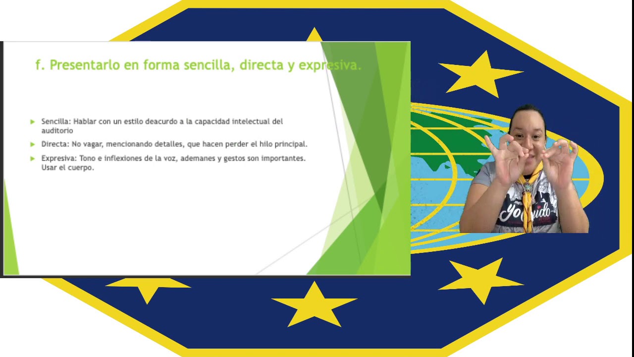 Especialidad para Guia Mayor Narración