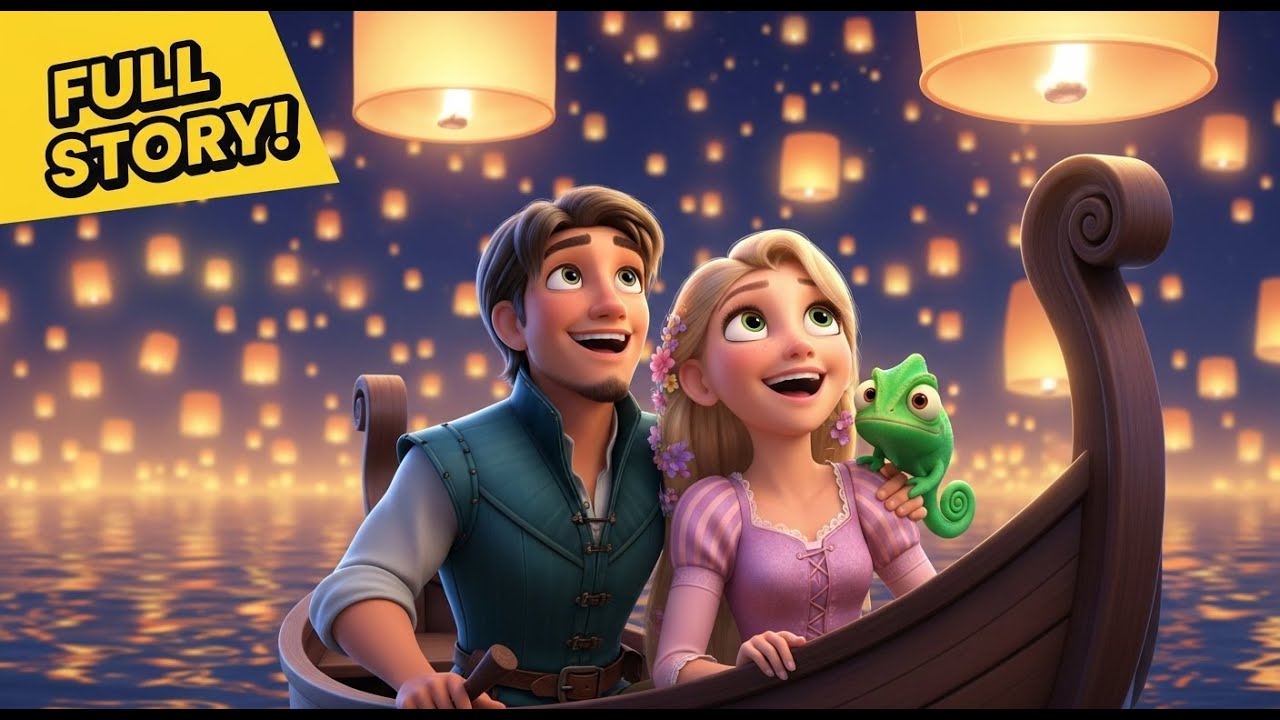 Rapunzel's Magical Hair Adventure! | Full Tangled Story for Kids 