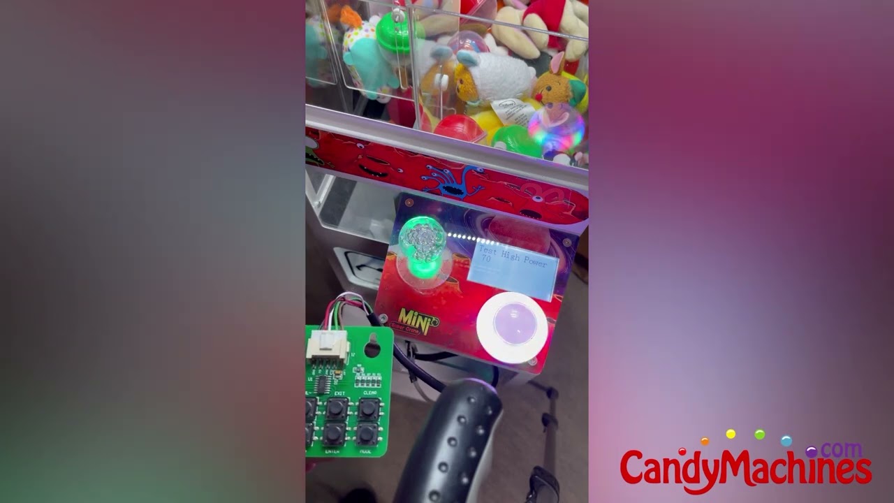 Setting a Win Ratio on your Mini Crane and Understand the Claw Strength Settings