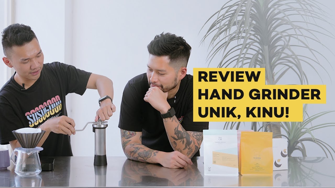 Review Hand Grinder Unik Untuk Kopi Manual Brew, KINU .. Apa resep nya?
