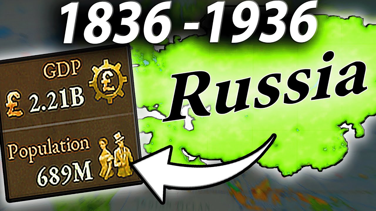 Forming The MOST POWERFUL Nation in Victoria 3 Russia Complete Movie