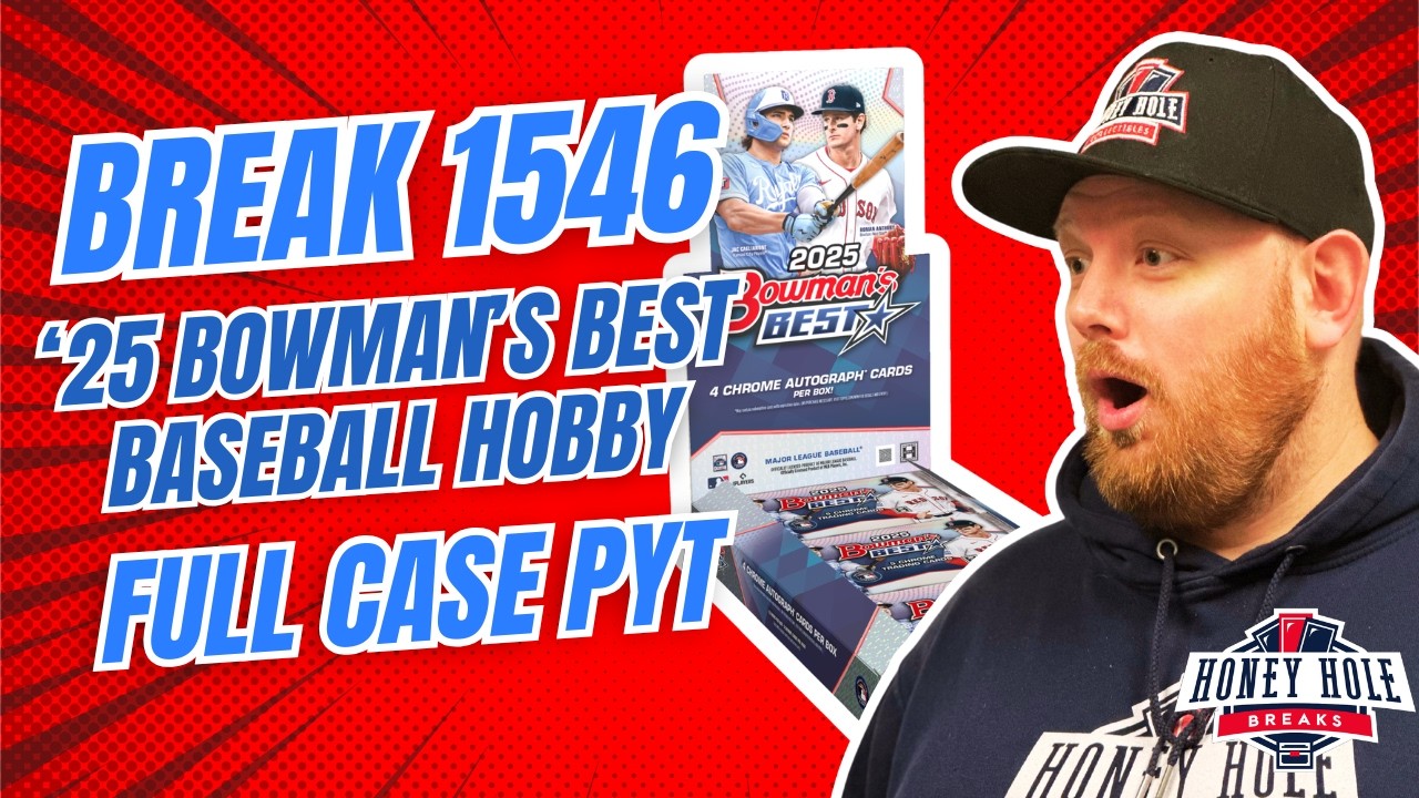 Полный набор 2025 Bowman's Best Baseball Hobby - 8 коробок PYT Break #1546