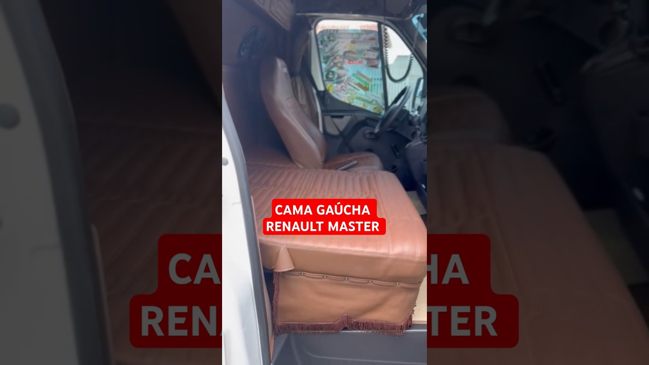 cama ga&uacute;cha na Renault Master 2014/2015