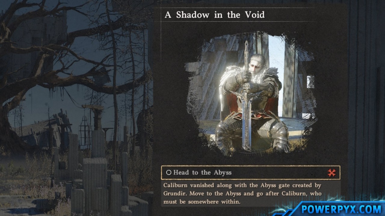Crimson Desert - A Shadow in the Void Walkthrough - Head to the Abyss