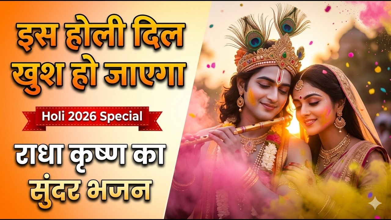 New Holi Song 2026 | Radha Krishna Holi Song | Vrindavan Holi Celebration