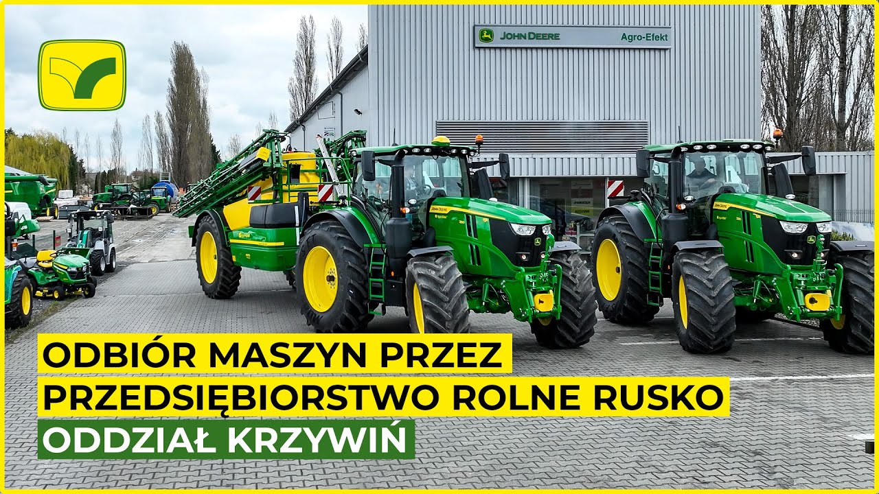 🟢 Oddział Krzywiń – odbiór maszyn przez Przedsiębiorstwo Rolne Rusko | Agro-Efekt