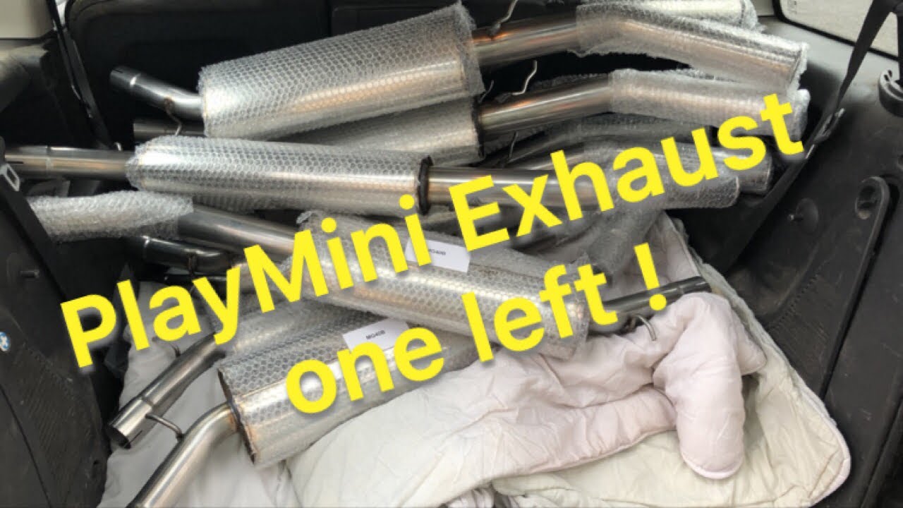 Last 1 Left - Play Mini Silencer for Pickup / Van / Estate