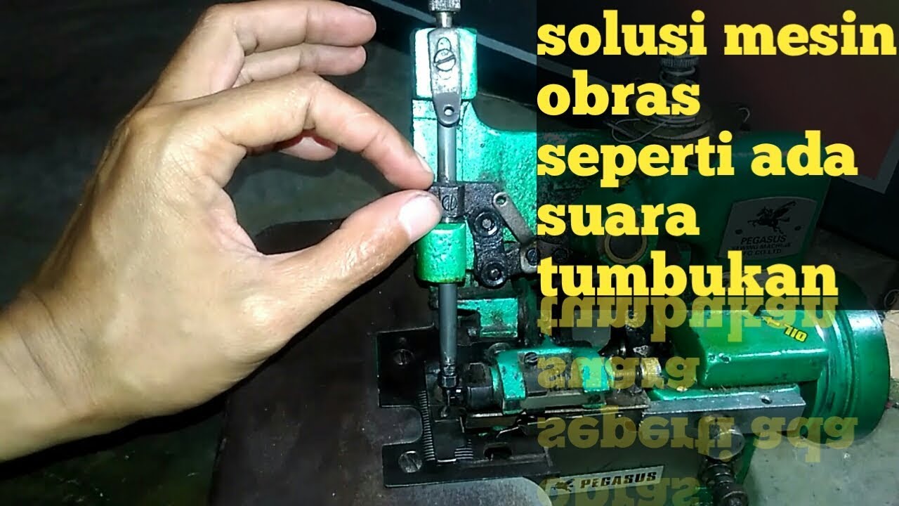 Suara mesin obras berisik,solusi untuk suara mesin obras berisik