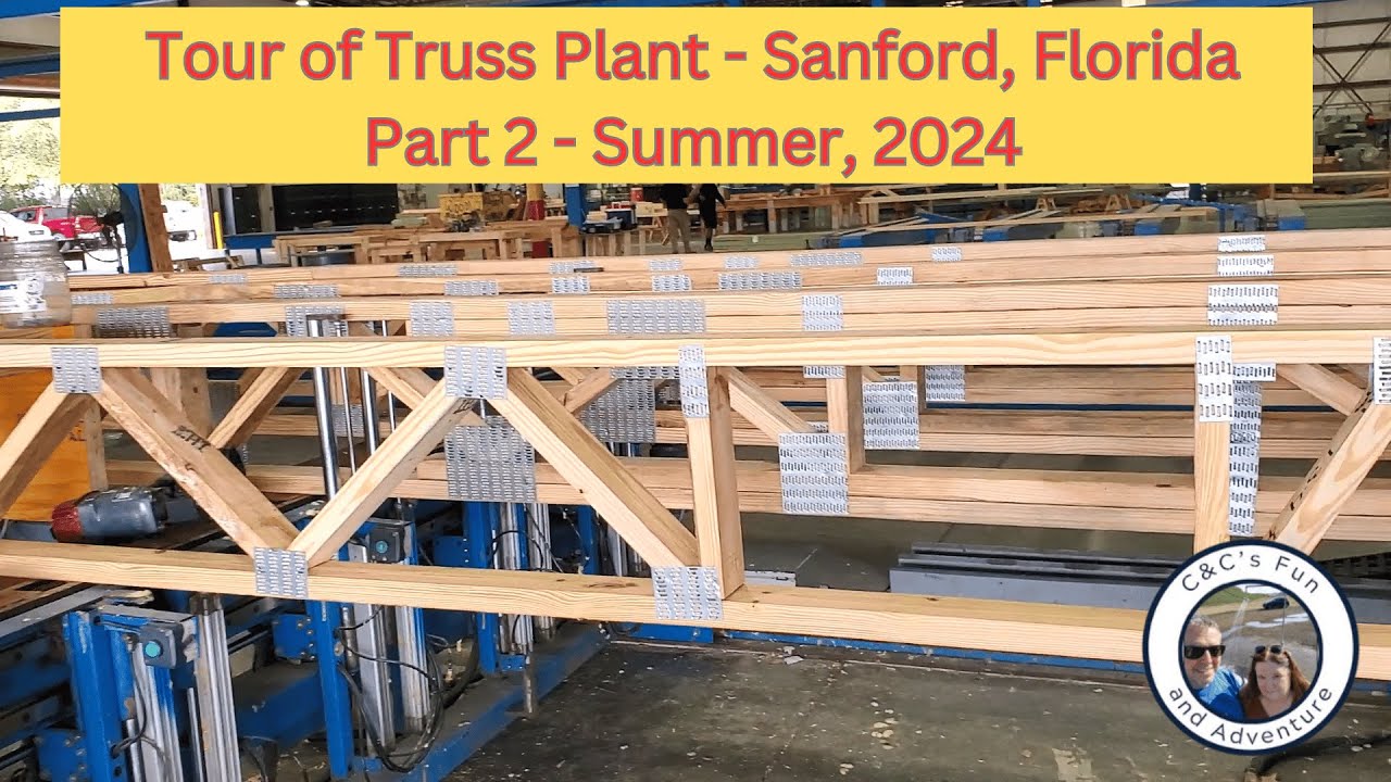 Tour of Truss Plant , Part 2