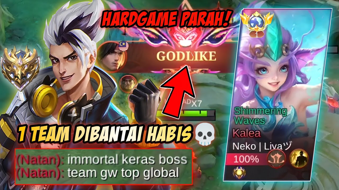KERASNYA SOLO IMMORTAL! LAWAN TOP GLOBAL! SATU TEAM DIBANTAI HABIS! GIMANA CARA COMEBACKNYA? | MLBB