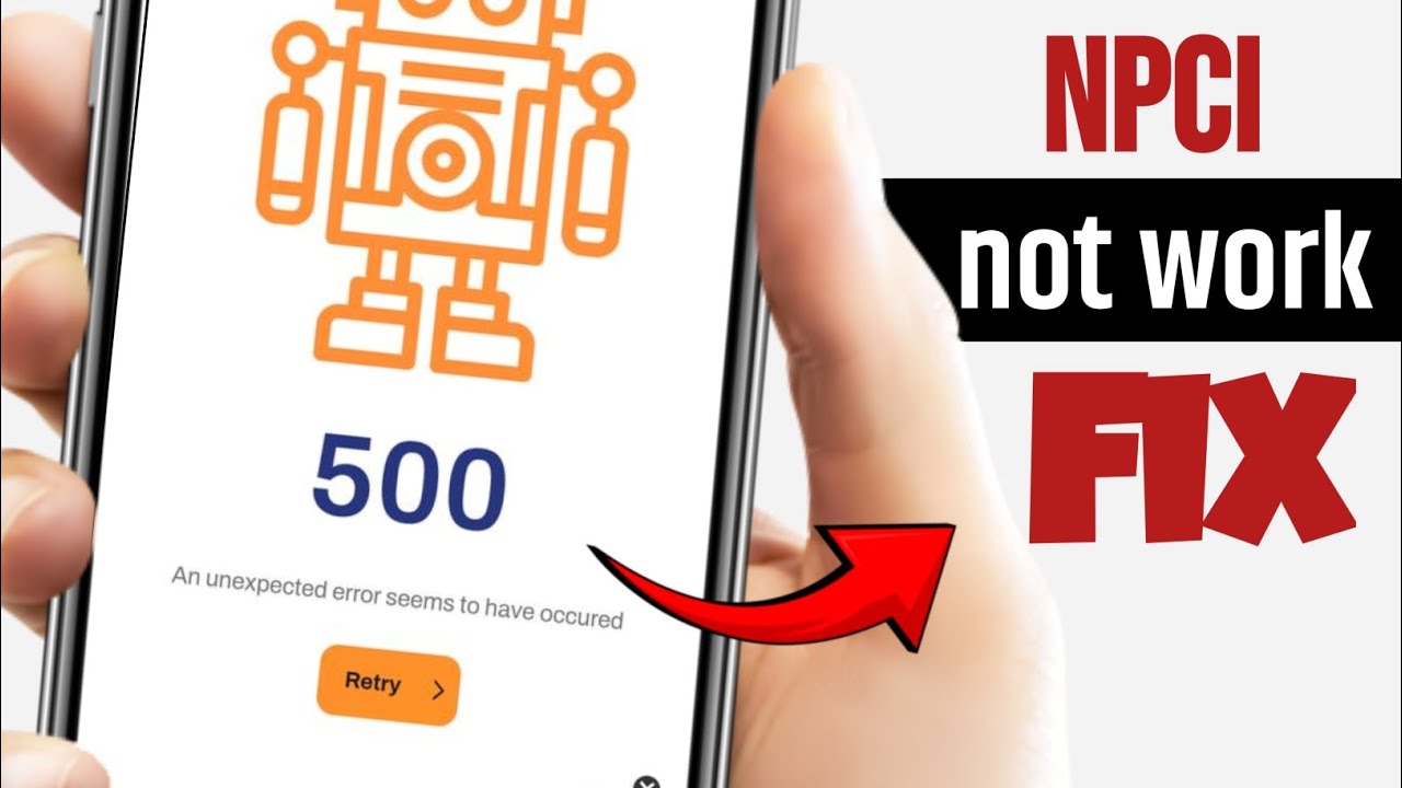 Fix NPCI An Unexpected Error Seems To Have Occurred | NPCI Not Working | NPCI Aadhaar Seeding Failur