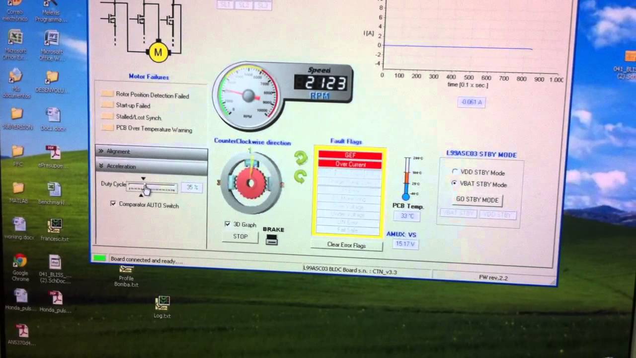 3 PHASE BLDC MOTOR CONTROLLED USING L99ASC03 PREDRIVER FOR A SCR SYSTEM (PCB v1)