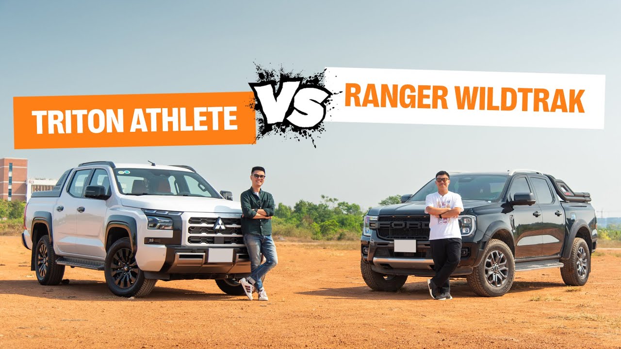 Mitsubishi Triton Athlete đấu Ford Ranger Wildtrak: Cạnh tranh gắt gao từ vận hành tới công nghệ