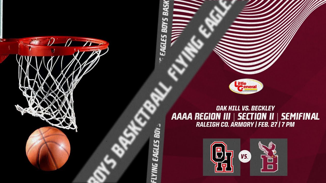 OAK HILL RED DEVILS VS. BECKLEY FLYING EAGLES | WV BOYS BASKETBALL