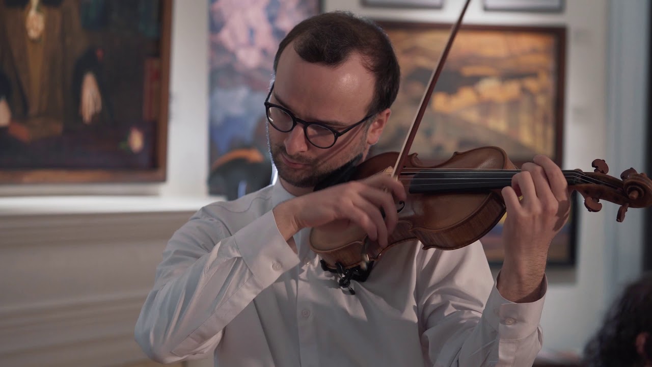 Lera Auerbach - Violin Sonata No.3 [LIVE] | Daniel Kurganov, violin; Constantine Finehouse, piano