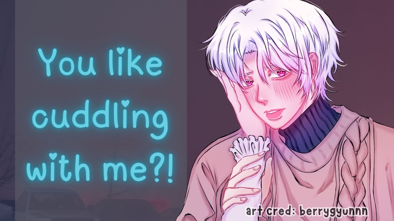 Waking up cuddling with your shy flustered friend (M4F)(Friends to lovers)(Fluff)