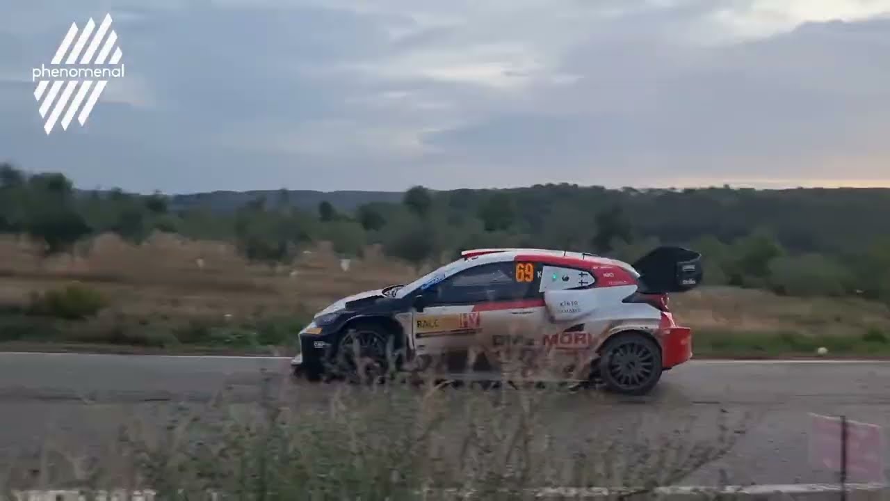 WRC RallyRACC Catalunya - Rally de Espa&ntilde;a 2022 ss1 Omells Mald&agrave; fast place