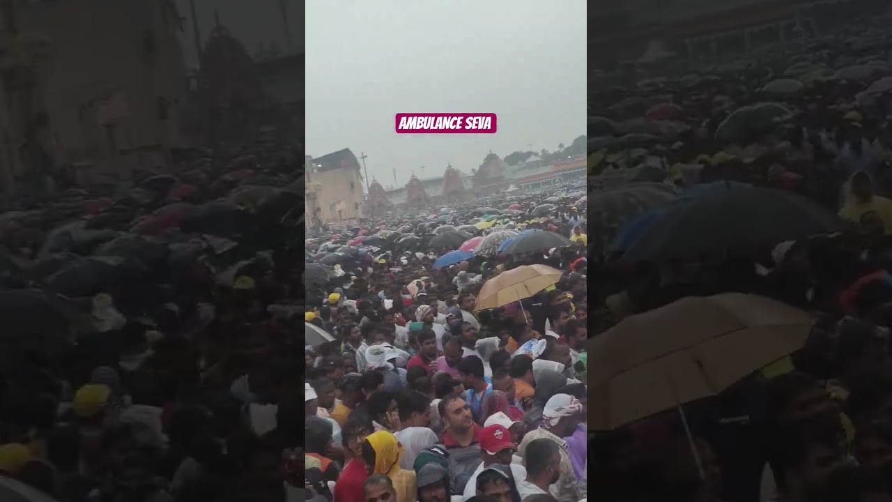 Ambulance seva :  Free ambulance seva in puri during Rath Yatra 2026🚨🚔 festival travel # shorts 🤗